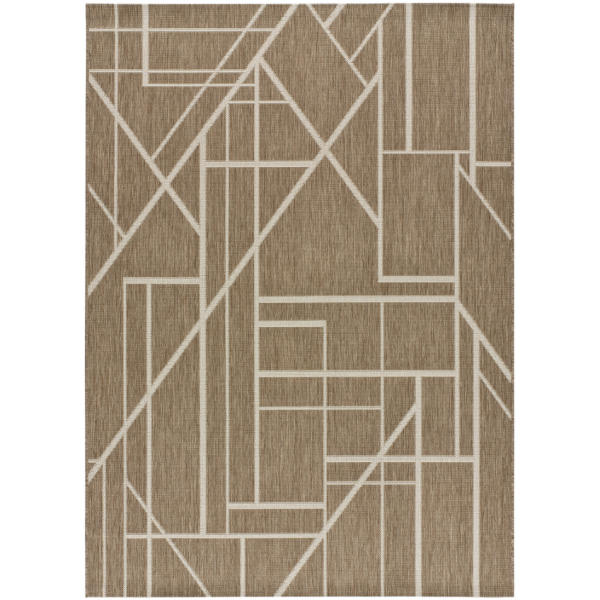 Universal XXI Hnědý koberec Universal April I. 135 x 190 cm  - Šířka135 cm- Délka 190 cm