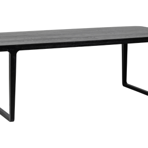 Černý jídelní stůl Richmond Monfort 235 x 100 cm  - Výška77 cm- Šířka 235 cm