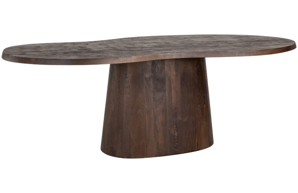 Hnědý dřevěný jídelní stůl Richmond Odile 230 x 110 cm  - Výška76 cm- Šířka 230 cm