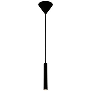 Nordlux Černé kovové závěsné světlo Omari  - Výška20 cm- Průměr 3 cm