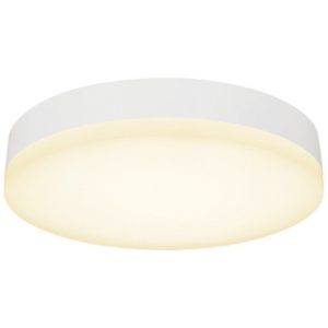 Opálově bílé plastové stropní světlo Halo Design Straight 28 cm  - Výška6