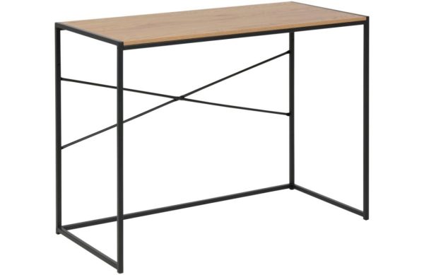 Scandi Dubový pracovní stůl Darila 100 cm  - Výška75 cm- Šířka 100 cm