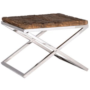 Dřevěný odkládací stolek Richmond Kensington 60 x 60 cm  - Výška45 cm- Šířka 60 cm