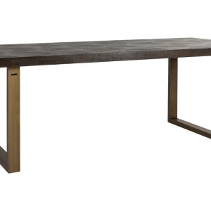 Hnědý dubový jídelní stůl Richmond Luxor 230 x 100 cm  - Výška76 cm- Šířka 230 cm