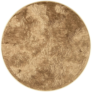 Zlatá kovová nástěnná dekorace Richmond Bloom 110 cm  - Výška110 cm- Šířka 110 cm
