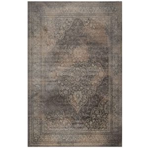 Světle šedý koberec DUTCHBONE Rugged 170x240  - Šířka170 cm- Délka 240 cm