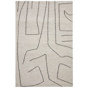Béžový vlněný koberec Kave Home Spati 200 x 300 cm  - Výška1 cm- Šířka 200 cm