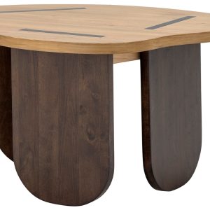Dřevěný konferenční stolek Bloomingville Cilas 75 x 60 cm  - Výška43 cm- Max. nosnost 40 kg
