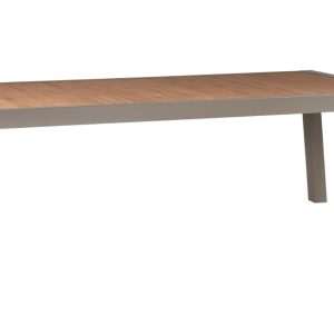 Hoorns Teakový zahradní jídelní stůl Modif 235 x 100 cm  - Výška75 cm- Šířka 235 cm