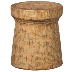 Hoorns Kovový zahradní odkládací stolek Divano 37 cm  - Výška43 cm- Průměr 37 cm