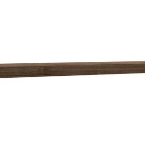 Ořechová nástěnná police TEMAHOME Balda 120 cm  - Výška5 cm- Šířka 120 cm