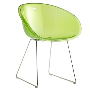 Pedrali Zelená plastová jídelní židle GLISS 921  - Výška74