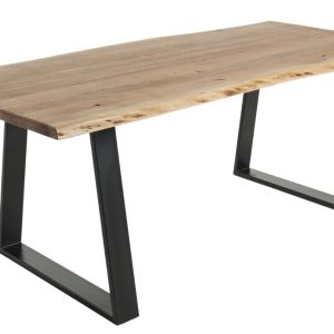 Akátový jídelní stůl Kave Home Alaia 200 x 95 cm  - Výška76 cm- Šířka 200 cm