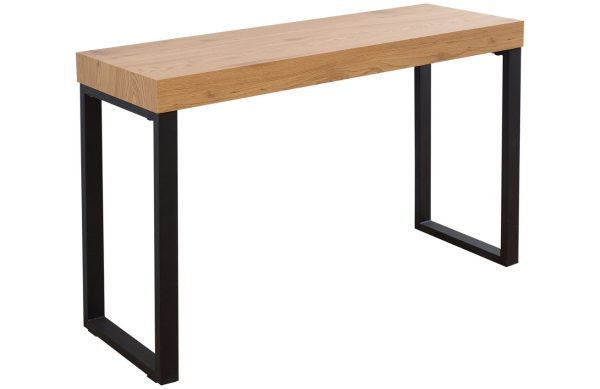 Moebel Living Dubový pracovní stůl Dirk 120x40 cm  - Výška75 cm- Šířka 120 cm