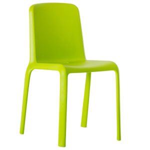 Pedrali Zářivě zelená jídelní židle Snow 300  - Výška80