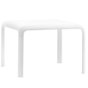 Pedrali Bílý dětský stůl Snow Junior 80x80 cm  - Výška60 cm- Šířka 80 cm
