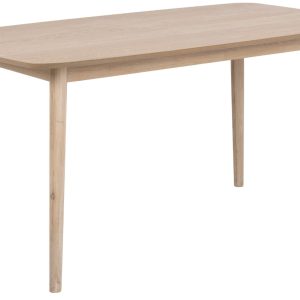 Scandi Světlý dubový jídelní stůl Nagy 150 cm  - Výška75