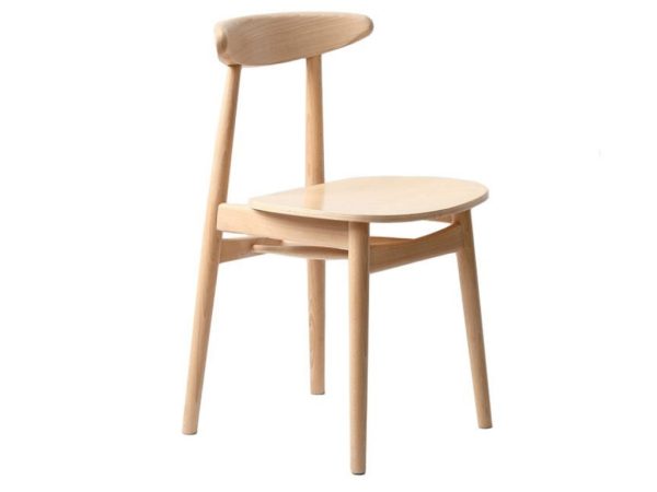 Nordic Design Dřevěná jídelní židle Polly  - Výška80 cm- Šířka 45 cm