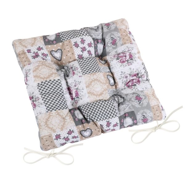 Bellatex Sedák DITA prošívaný Patchwork love