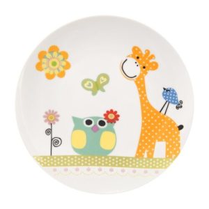 Orion Dětský mělký talíř Žirafa
