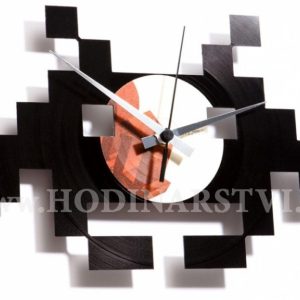 Hodiny Discoclock 028 Space invaders 30cm