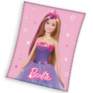 Carbotex Deka 150x200 cm - Barbie princezna  - MateriálPolyester- Barva Růžové