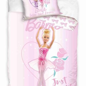 Carbotex Bavlněné povlečení 140x200 + 70x90 cm - Barbie Baletka  - MateriálBavlna- Rozměr 140 x 200 cm