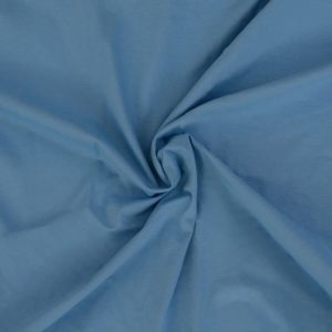 Kvalitex Luxusní bavlněné JERSEY prostěradlo s lycrou 90x200 cm - světle modrá  - MateriálBavlna- Barva Modré