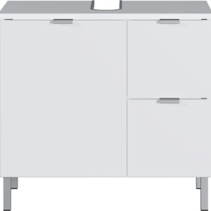 Bílá umyvadlová skříňka GEMA Melissa 60 x 34 cm  - Šířka60 cm- Výška 56 cm