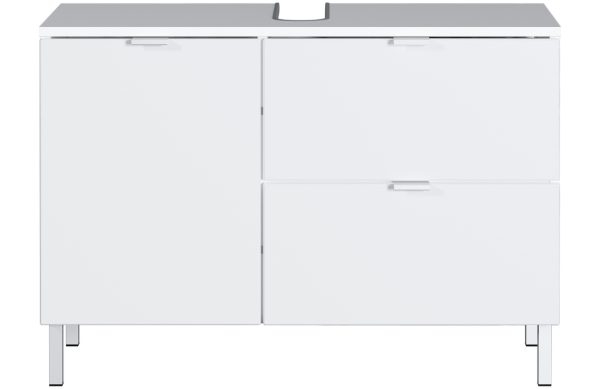 Bílá umyvadlová skříňka GEMA Melissa 80 x 34 cm  - Šířka80 cm- Výška 56 cm