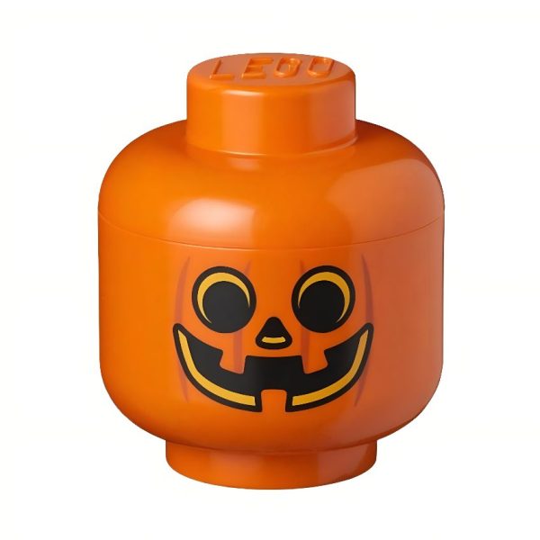 Lego® Oranžový úložný box ve tvaru dýně LEGO® Pumpkin 27 cm  - Výška27