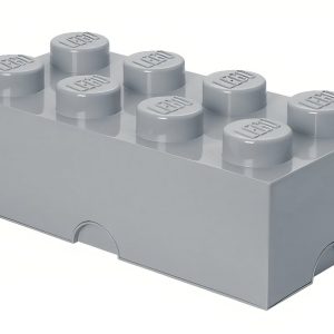 Lego® Světle šedý úložný box LEGO® Smart 25 x 50 cm  - Výška18 cm- Šířka 50 cm