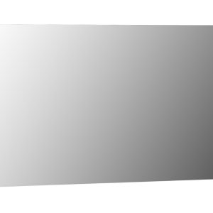 Bílé hranaté nástěnné zrcadlo GEMA Urlex 60 x 140 cm  - Výška60 cm- Šířka 140 cm