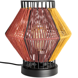 Pestrobarevná stolní lampa DUTCHBONE SURYA  - Výška26 cm- Šířka 30 cm