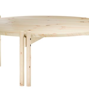 Dřevěný konferenční stolek Karup Design Sticks 80 cm  - Výška32 cm- Průměr 80 cm