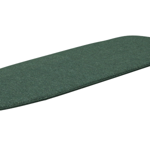 Zelený podsedák HOUE Paon 100 x 40 cm  - Výška2 cm- Šířka 100 cm