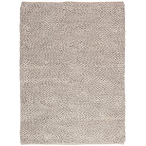 Hoorns Béžový vlněný koberec Vilta 160 x 230 cm  - Výška230 cm- Šířka 160 cm