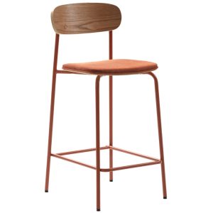 Červená barová židle Marckeric Adriana 66 cm  - Výška93