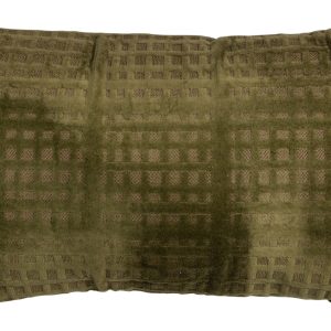 Hoorns Zelený bavlněný polštář Ada 30 x 50 cm  - Výška30 cm- Šířka 50 cm