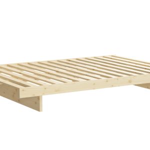 Dřevěná dvoulůžková postel Karup Design Kanso 140 x 200 cm  - Výška25 cm- Šířka 136 cm