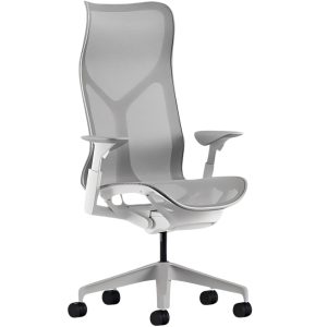 Šedá kancelářská židle Herman Miller Cosm H  - Výška115