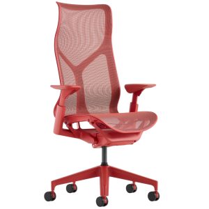 Červená kancelářská židle Herman Miller Cosm H  - Výška115