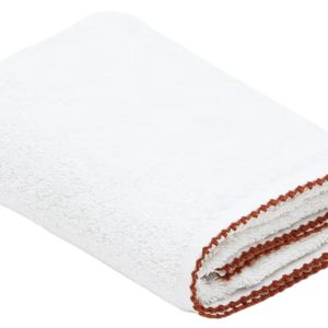 Bílý bavlněný ručník Kave Home Sinami 30 x 50 cm  - Délka50  cm- Šířka 30 cm