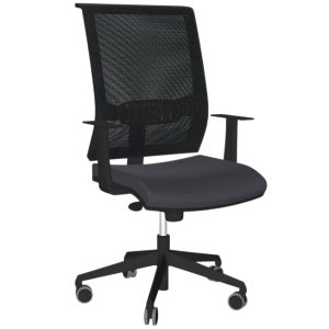 Narbutas Černá kancelářská židle EVA.II III.  - Výška102