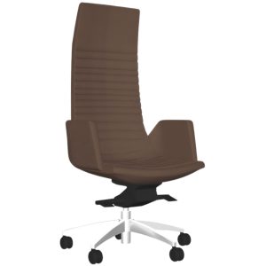 Narbutas Hnědá kancelářská židle NORTH CAPE  - Výška130