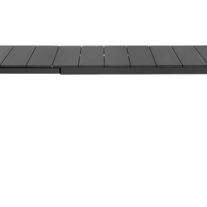 Nardi Antracitově šedý rozkládací zahradní stůl Rio 140/210 x 85 cm  - Výška76 cm- Šířka 140/210 cm
