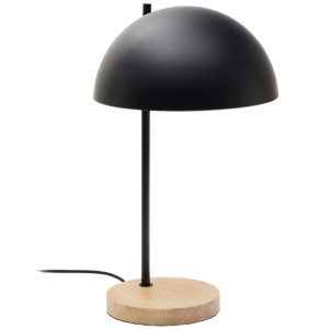 Černá kovová stolní lampa Kave Home Catlar  - Výška48