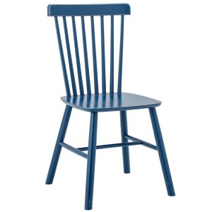 Modrá dřevěná jídelní židle Bloomingville Mill  - Výška92 cm- Hmotnost 5 kg