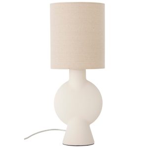 Béžová kameninová stolní lampa Bloomingville Sergio  - Výška54