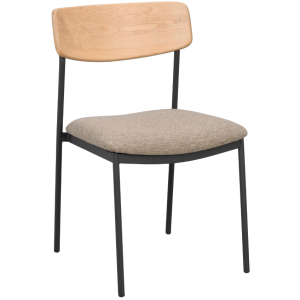 Dubová jídelní židle ROWICO MAYMONT  - Výška83 cm- Šířka 50 cm